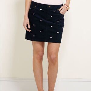 VINEYARD VINES NAVY CORDUROY WITH EMBROIDERED RAINBOW WHALES 🐳 SIZE 2